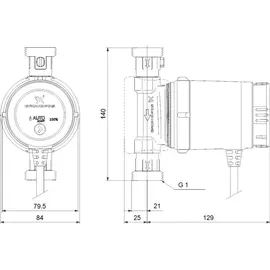 Grundfos COMFORT 15-14 BXA PM