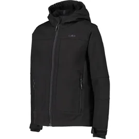 CMP Kinder Funktionsjacke Softshelljacke Schwarz,