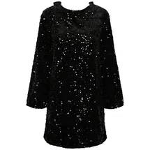 Pieces Kleid Minikleid Schwarz M