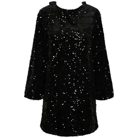 Pieces Kleid Minikleid Schwarz M