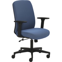 Mayer Sitzmöbel myTriton Stoff 30612 Bürostuhl mit 3D-Armlehnen, blau