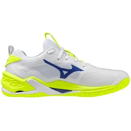 Mizuno Wave Stealth Neo 2 Herren Weiß/Lightning Yellow 45