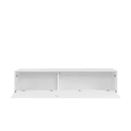Möbel Kraft Stream TV-Lowboard 160x36x43 cm Weiß Holzwerkstoff