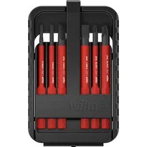 Wiha Bit Set slimBit electric Schlitz, PlusMinus/Pozidriv 6-tlg. in slimBit-Box