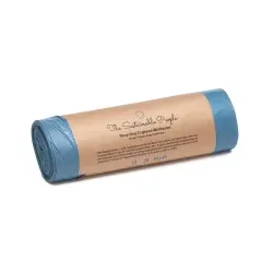 TSP Recycling Zugband-Müllbeutel, 35 Liter, 55 x 65 cm 5073 , 1 Rolle = 15 Müllbeutel