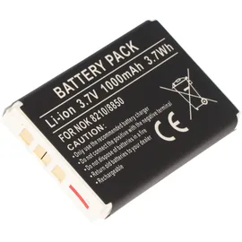 AccuCell Akku passend für Nokia 8210, 8850, Li-Ion, 3,7V, 1000mAh, 3,7Wh