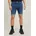 3301 Slim Denim Shorts Mittelblau 33