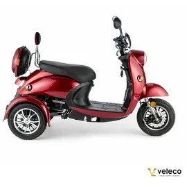 VELECO ZT63 Elektromobil 3-Rad rot