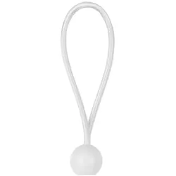 Spanngummi mit Kugel 0,5x15cm weiss Bradas 5310