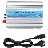 Y&H Solar Wechselrichter,Solar Inverter 600W stapelbarer MPPT Reiner Sinus Voc38-46V Eingang AC220V,für 30V 36V Solarpanel/36V Batterie