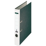 Leitz Centra 221121 Standard-Ordner (grauappe RC, mit Wolkenmarmor-Papier-Kaschierung, A4, 5,2 cm Rückenbreite) weiß