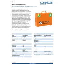 SÖHNGEN Erste-Hilfe-Koffer Beruf Spezial orange 0360122 Öffentlicher Dienst