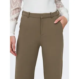 Only Hose Raffy-Yo in Braun mit geradem Bein-M-L32