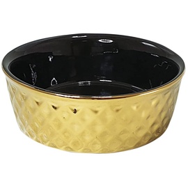 Nobby Keramik Napf Gold, gold/schwarz Ø 20 x 7 cm, 1,00 l, 1 Stück