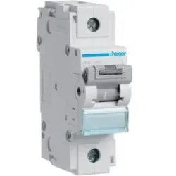 Hager HMD190 LS-Schalter 1 polig 15kA D-100A 1.5M