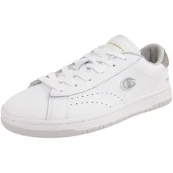 Court Club Patch Damen Vintage Sneaker, weiß (wht/sil)