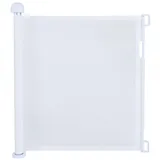 Estexo Türschutzgitter Treppenschutzgitter Türgitter Absperrgitter Weiß