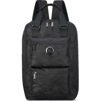 Delsey Paris Citypak Backpack 15.6" Black Camouflage