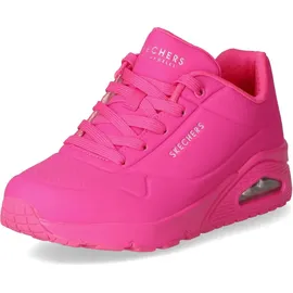 SKECHERS Uno Night Shades hot pink durabuck 40