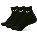 Nike Everyday Cushioned Trainings-Knöchelsocken Black/White 42-46