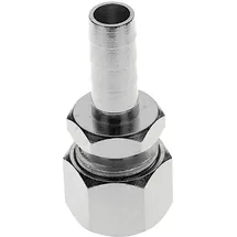 ich-zapfe Quetschverschraubung Edelstahl NW 7 mm Silber/Weiß