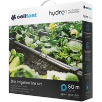 Cellfast 19-060 HydroTM Tropfbewässerungssystem Set UV-Strahlen- und chemikalienbeständig Gartenbewässerung