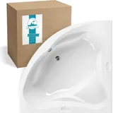 Calmwaters Eckbadewanne 140 x 140 cm (02SL3013)