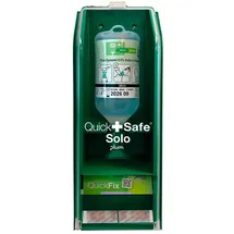 PLUM SAFETY APS Augenspülstation QuickSafe Solo 0,5l+Pflasterrefill B140mm