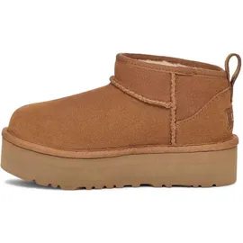 UGG Australia UGG K CLASSIC ULTRA MINI PLATF HellBraun - Weiß, Braun
