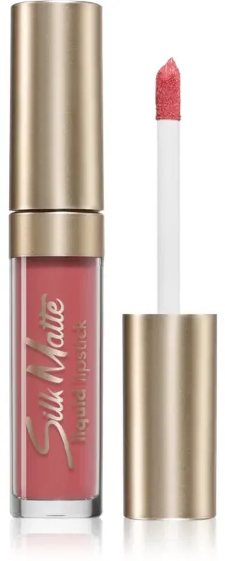 flormar Silk Matte lang anhaltender, matter, flüssiger Lippenstift Farbton 002 Fall Rose 4,5 ml