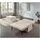 Atlantic Home Collection Multifunktionshocker Finn 100 x 70 x 41 cm Creme