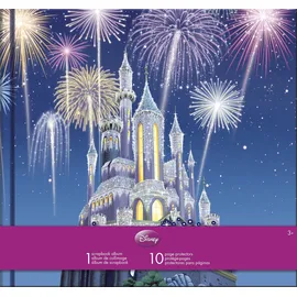 Trends International Disney Memories Postgebundenes Album, 30,5 x 30,5 cm, Vinyl-Papier, blau, 12x12 inches