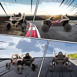 aiyaplay Kinder Elektroauto UTV Gelb (1-tlg)