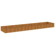 vidaXL Hochbeet 482 x 100 x 36 cm Cortenstahl
