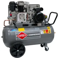 Airpress® Druckluft Kompressor 2,2 kW 10 bar 90 l Kolbenkompressor 230 Volt