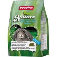 BEAPHAR - Nature Kaninchen - Für Nager Und Kleinsäuger - Getreidefrei, Hoher Rohfasergehalt, 30 Verschiedene Gräser Und Kräuter - Unterstützt Gesundheit Und Wohlbefinden - 3 kg