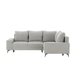 smart Ecksofa  Piave ¦ grau ¦ Maße (cm): B: 270 H: 96 T: 193.0