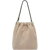 Liebeskind Berlin Liebeskind Cloud Schultertasche Leder 35 cm beige