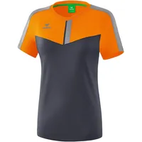 Erima Squad Funktionsshirt Damen new orange/slate grey/monument grey 42