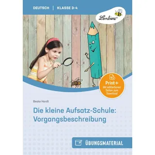 Lernbiene Die kleine Aufsatz-Schule: Vorgangsbeschreibung