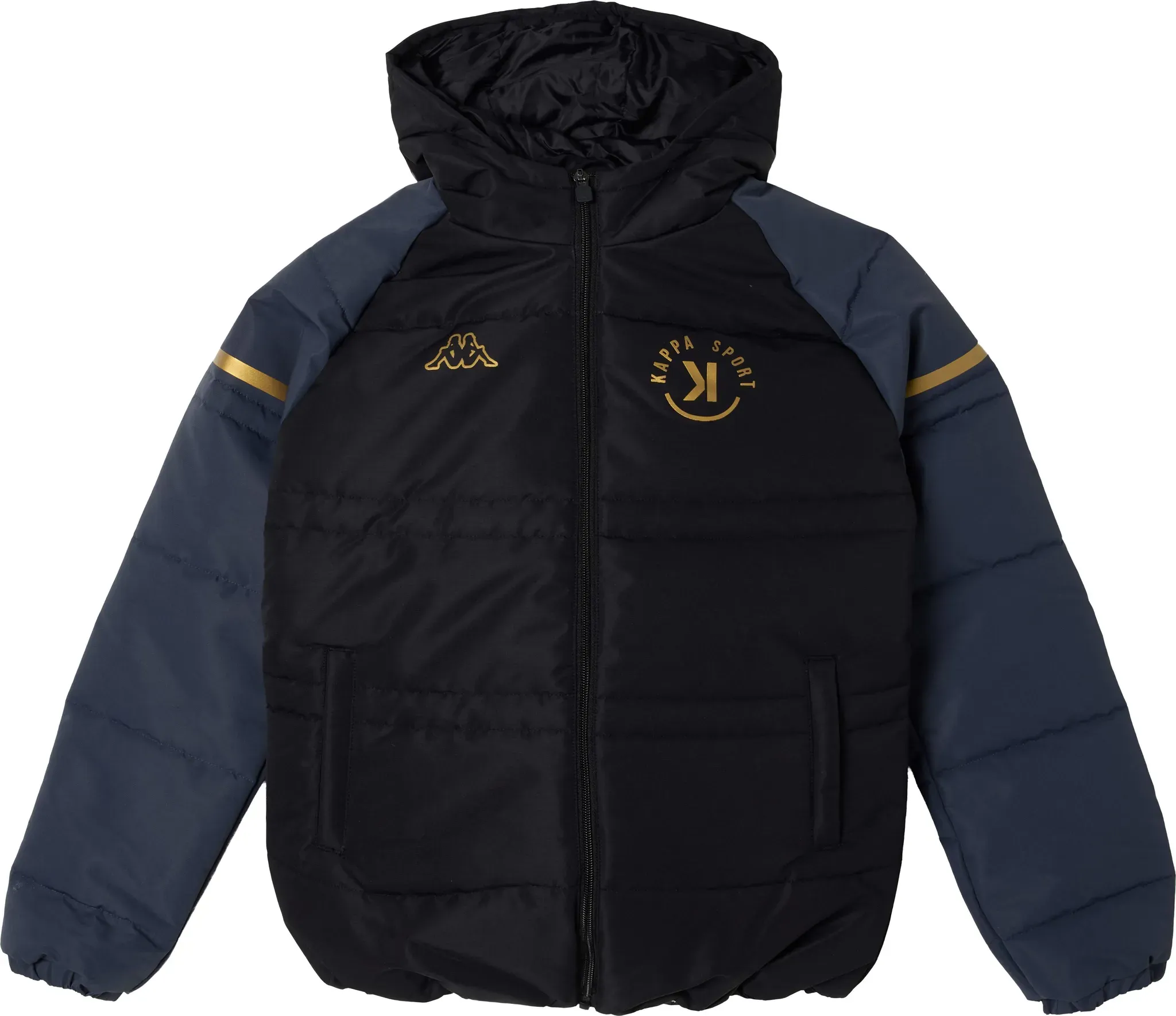 Kappa Winterjacke, Farbe Schwarz, Größe 128 - Winterjacke - Herren - Schwarz