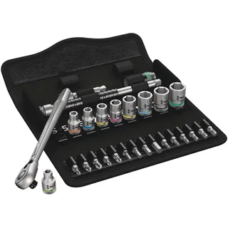 WERA Metall-Knarrensatz 1/4" 28-tlg. 05004018001