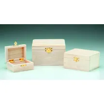 Glorex  Holzbox 8 x 5,5 x 4,5 cm 5-tlg. beige