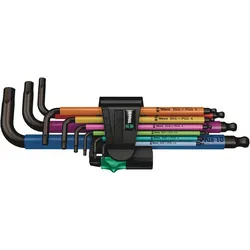 WERA Winkelschraubendrehersatz 950 SPKL/ SM N SB 9-teilig Kunststoffhalter ( 4000825528 )