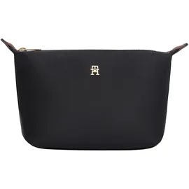 Tommy Hilfiger TH-ICON Kulturbeutel für Damen, Nylon, AW0AW17727, Schwarz (Schwarz), Einheitsgröße, Schwarz (Schwarz), One Size