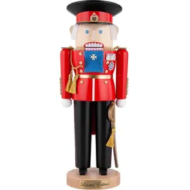 Erzgebirgische Volkskunst Richard Glässer GmbH Nussknacker Charles 25 cm Holz mehrfarbig