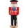Erzgebirgische Volkskunst Richard Glässer GmbH Nussknacker Charles 25 cm Holz mehrfarbig