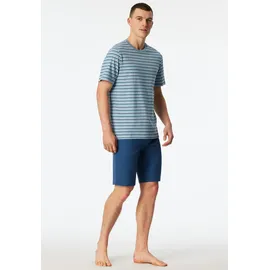 SCHIESSER Shorty Casual Nightwear Blau 56 (XXL)