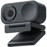 INSTA360 Link 2 C AI-betriebene 4K-Webcam mit 1/2-Zoll-Sensor für erhöhte Details, Pro-Audio, Gestensteuerung, HDR, AI-Tracking, Deskview und Streamer-Modus – Integrierter Datenschutz