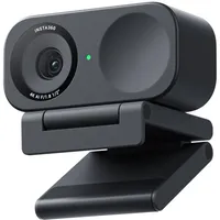INSTA360 Link 2 C AI-betriebene 4K-Webcam mit 1/2-Zoll-Sensor für erhöhte Details, Pro-Audio, Gestensteuerung, HDR, AI-Tracking, Deskview und Streamer-Modus – Integrierter Datenschutz